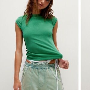 We the free ever had tee in green free people